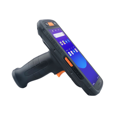 Terminal de mano portátil de lector de RFID UHF de largo alcance con procesador de ocho núcleos de 2.0 GHz