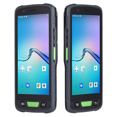Soporte para A-GPS Computadora móvil de mano Lector de RFID UHF con PDA de código de barras láser 4G / WiFi / BT