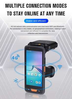 Fabrica personalizada Android 11 4g Rfid Impermeable Terminal de datos móviles industriales portátil Pdas resistentes
