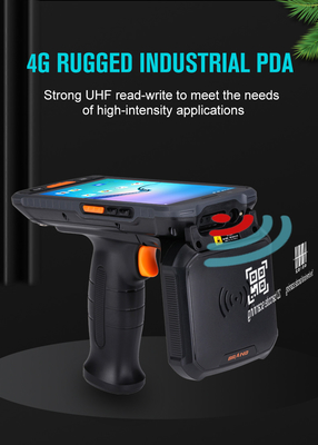 Precio de fábrica PDA robusto escáner de códigos de barras de pistola de agarre de mano RFID PDA móvil 4G Android PDA con lector de RFID UHF V9000S