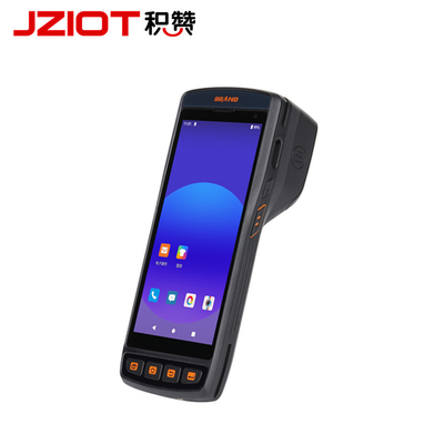 Escáner de códigos de barras 1D 2D Terminal Pda Escáner Android portátil Impresora térmica portátil incorporada de 58 mm